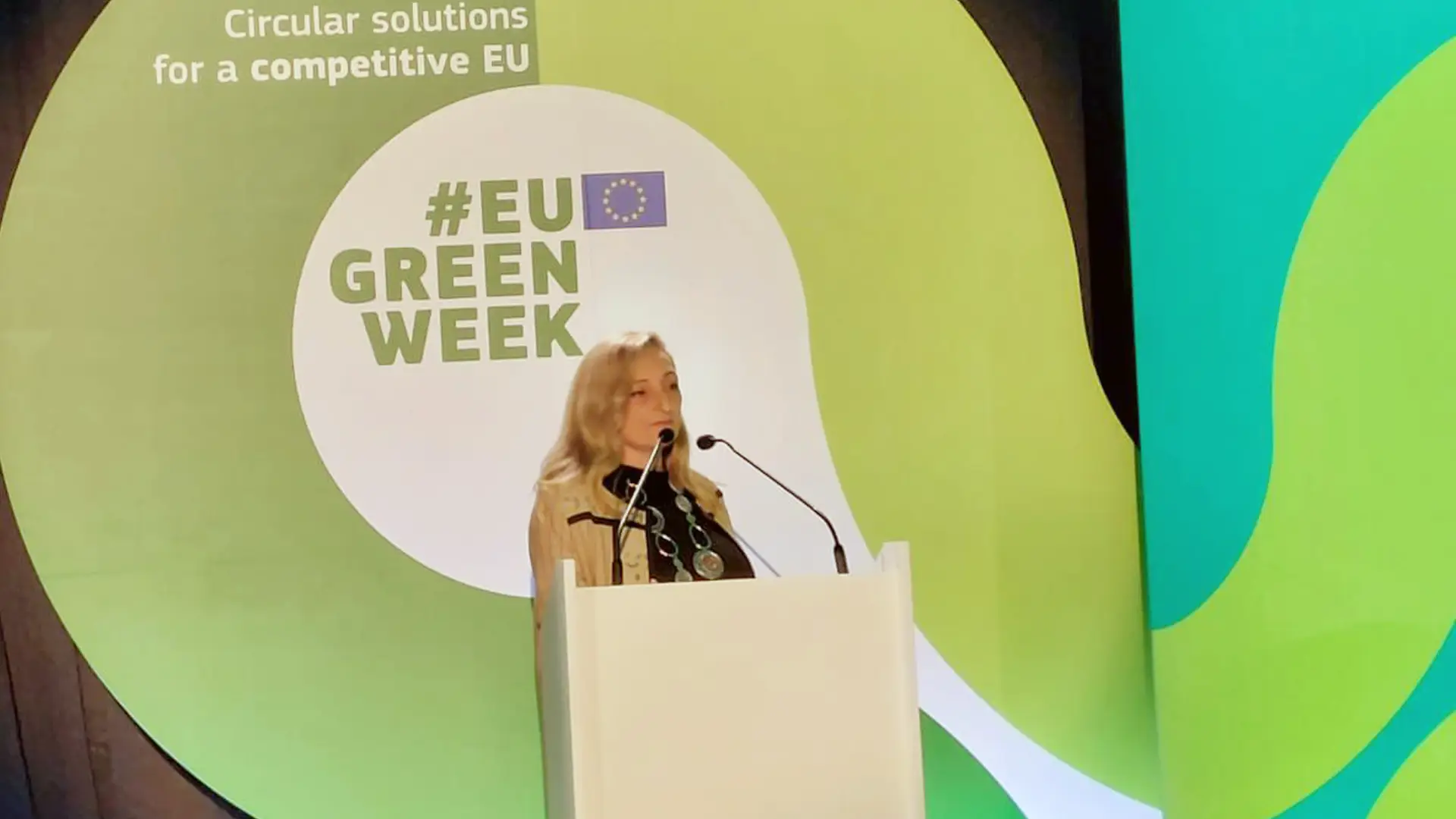 Sylvia Calvo BCN porta la moda circular catalana a Brussel·les en el marc de la Setmana Verda Europea 2025